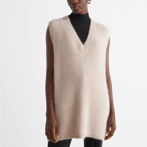 & Other Stories Oversized Knit Vest